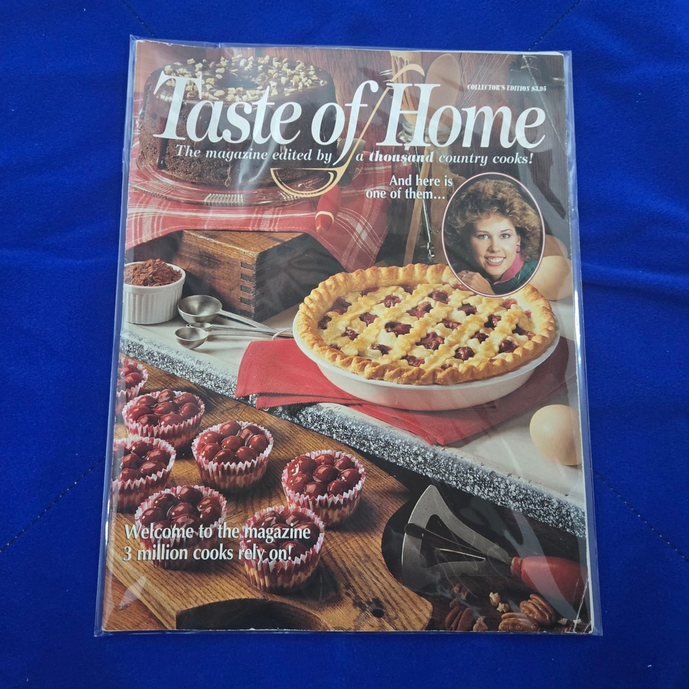 Taste of Home Magazine Collectors Edition Vintage Cooking Recipes Ad Free